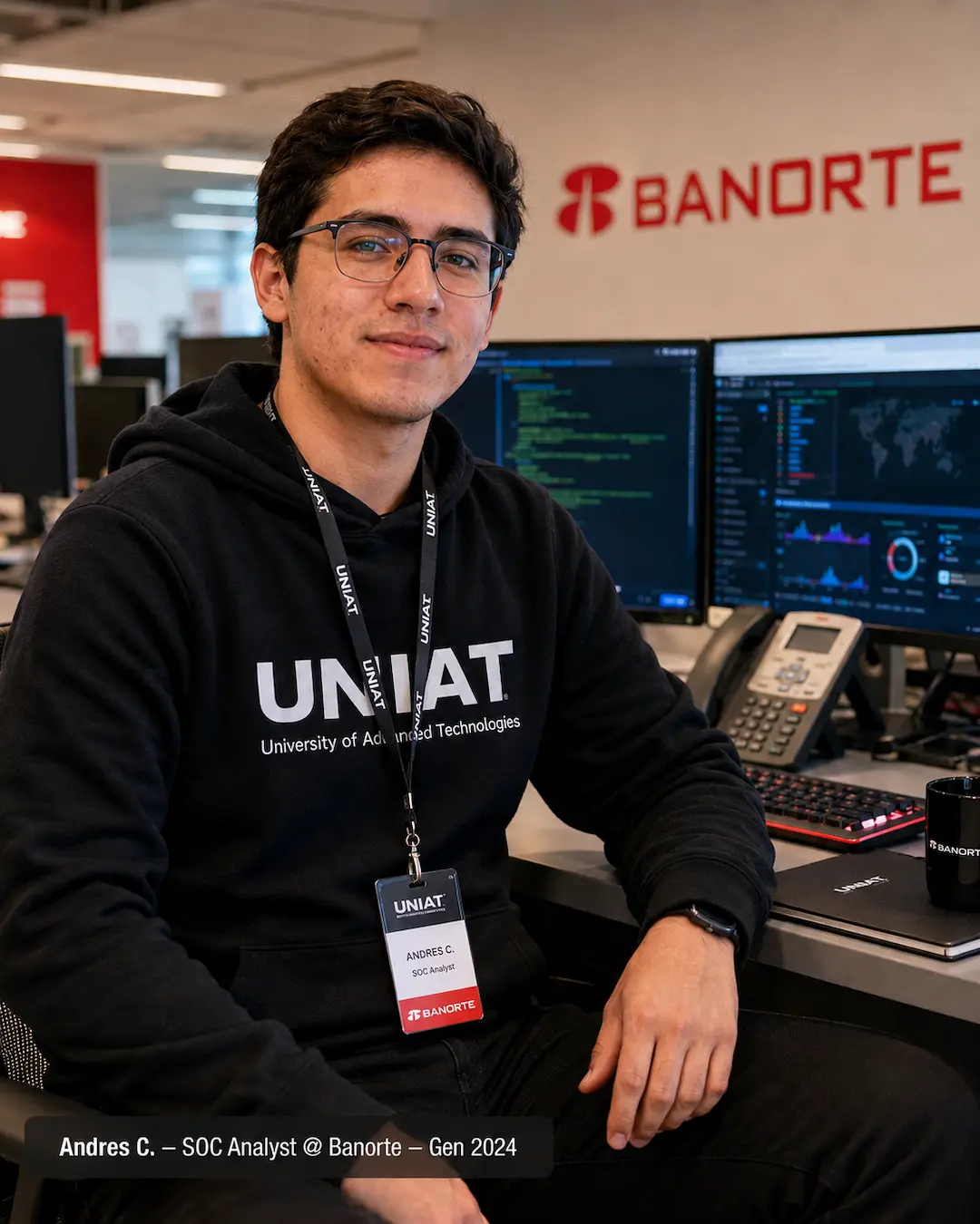 Andres C. - SOC Analyst @ Banorte - Gen 2024